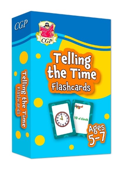 Telling the Time Flashcards for Ages 5-7, CGP Books - Gebonden - 9781789086164
