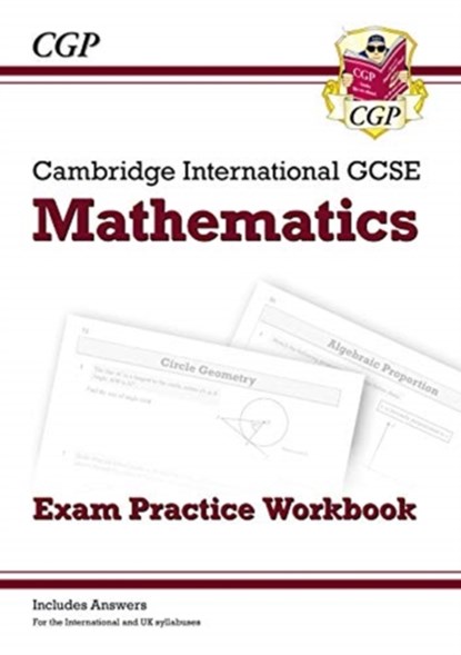 Cambridge International GCSE Maths Exam Practice Workbook - Core & Extended, CGP Books - Paperback - 9781789086980