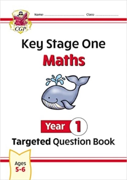 KS1 Maths Year 1 Targeted Question Book, CGP Books - Paperback - 9781789089165