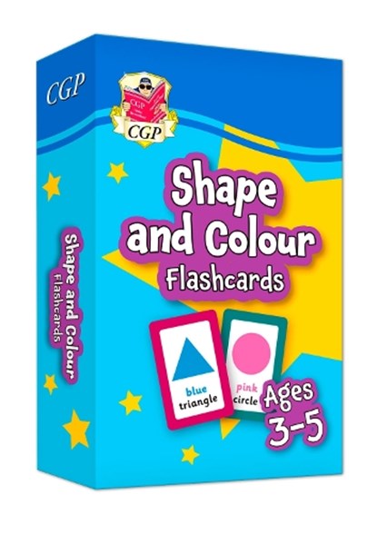 Shape & Colour Flashcards for Ages 3-5, CGP Books - Gebonden - 9781789089400