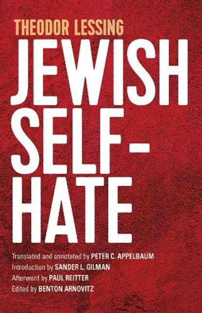 Jewish Self-Hate, Theodor Lessing - Gebonden - 9781789209860