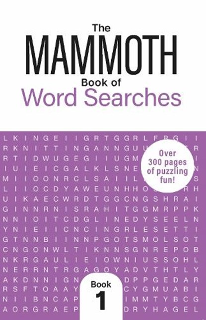 The Mammoth Book of Word Searches 1, Dr Gareth Moore - Paperback - 9781789298277