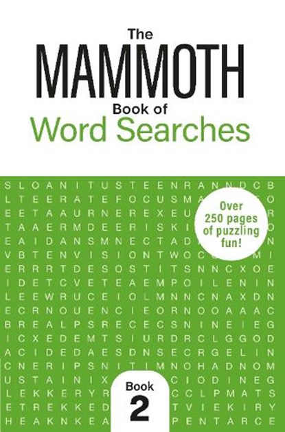 The Mammoth Book of Word Searches 2, Dr Gareth Moore - Paperback - 9781789299168