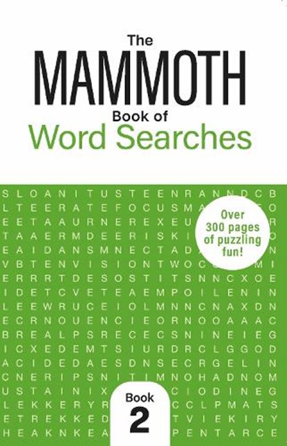 The Mammoth Book of Word Searches 2, Dr Gareth Moore - Paperback - 9781789299168
