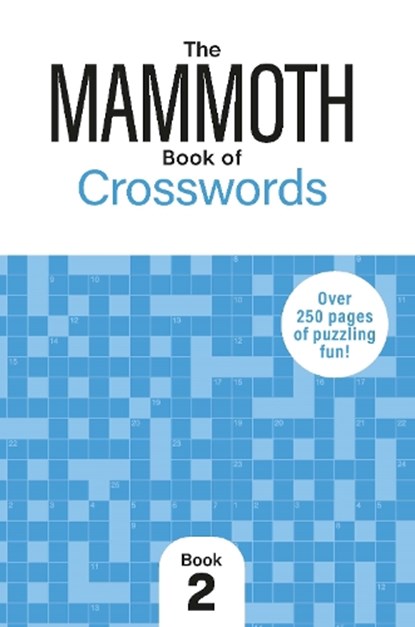 The Mammoth Book of Crosswords 2, Dr Gareth Moore - Paperback - 9781789299182