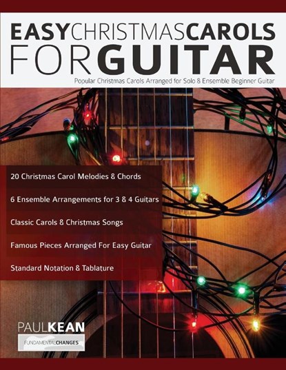 Easy Christmas Carols For Guitar, Paul Kean - Paperback - 9781789331530