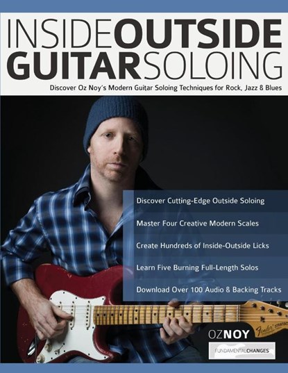 Inside Outside Guitar Soloing, Oz Noy ; Tim Pettingale ; Joseph Alexander - Paperback - 9781789332278