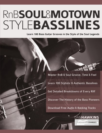 RnB, Soul & Motown Style Basslines, Dan Hawkins ; Joseph Alexander - Paperback - 9781789332438