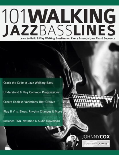 101 Walking Jazz Bass Lines, Johnny Cox ; Joseph Alexander - Paperback - 9781789334494