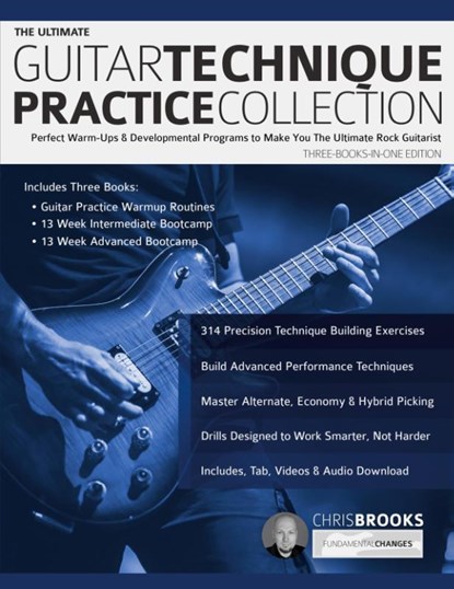 The Ultimate Guitar Technique Practice Collection, Chris Brooks ; Joseph Alexander - Paperback - 9781789334579