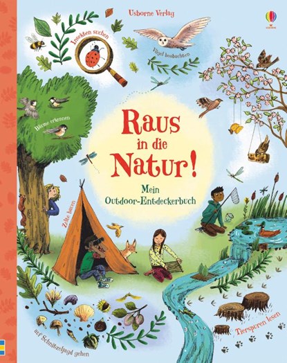 Raus in die Natur!, Alice James ; Emily Bone - Gebonden - 9781789410624