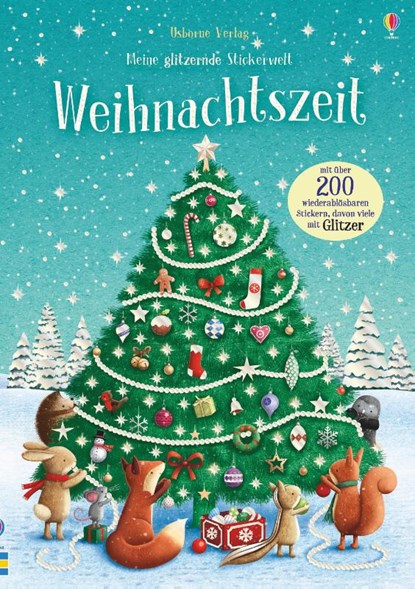 Meine glitzernde Stickerwelt: Weihnachtszeit, Fiona Patchett - Paperback - 9781789413021