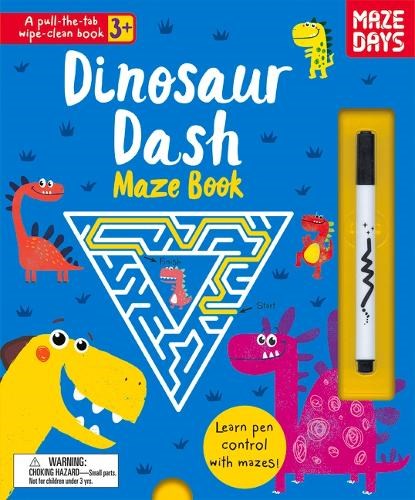 Dinosaur Dash Maze Book, Connie Isaacs - Gebonden - 9781789584721