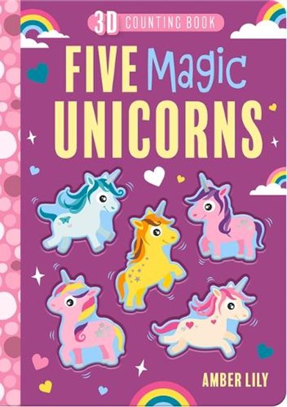 Five Magical Unicorns, Amber Lily - Gebonden - 9781789586503