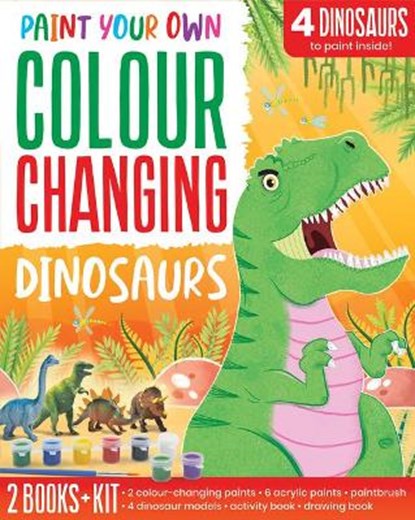 Colour Changing Dinosaurs, NASH,  Cordelia - Paperback - 9781789587319