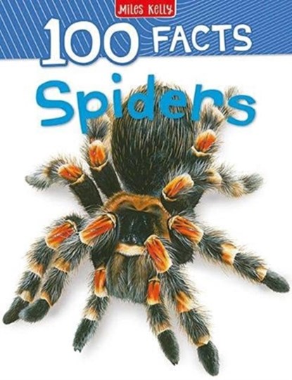 100 Facts Spiders, Camilla de la Bedoyere - Paperback - 9781789893915