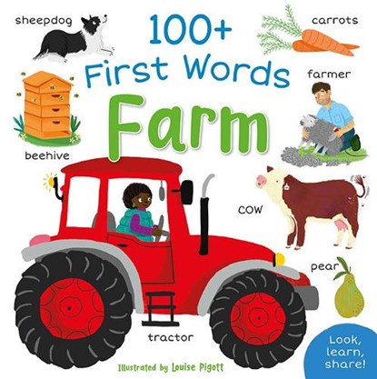 100+ First Words: Farm, Amy Johnson - Paperback - 9781789895032