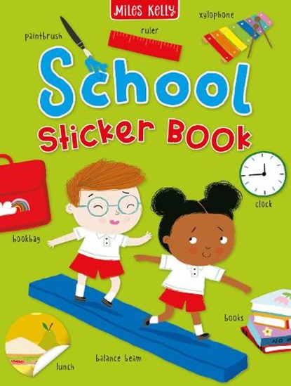 School Sticker Book,  - Paperback - 9781789899665