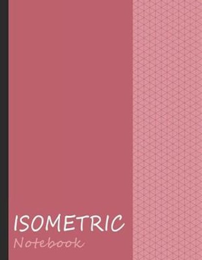 Isometric Notebook, Red Dot - Paperback - 9781791326180