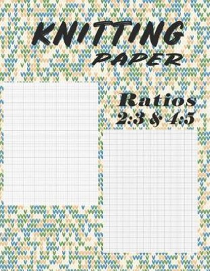 Knitting Paper Ratios 2, Red Dot - Paperback - 9781792635434