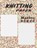 Knitting Paper Ratios 2, Red Dot - Paperback - 9781792635601