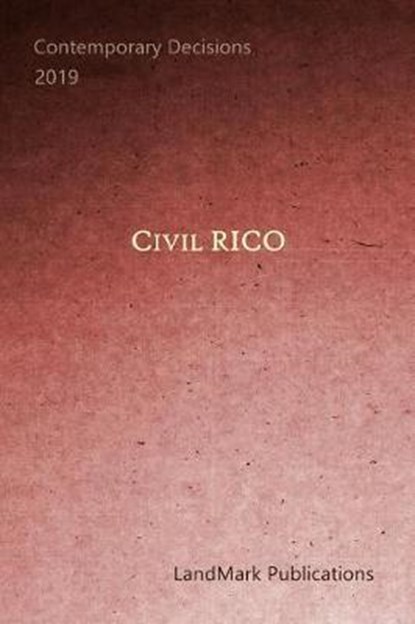 Civil Rico, PUBLICATIONS,  Landmark - Paperback - 9781793130709