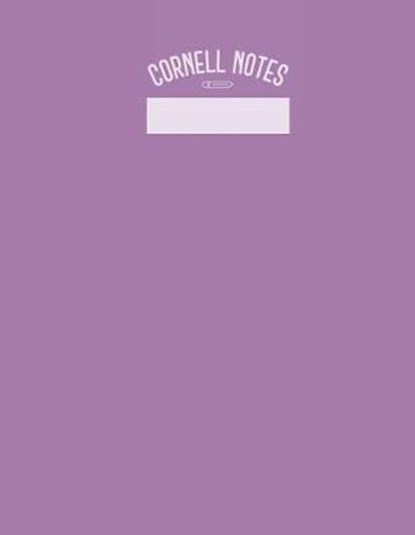 Cornell Notes, Spencer West - Paperback - 9781794624184