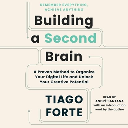 Building a Second Brain: A Proven Method to Organize Your Digital Life and Unlock Your Creative Potential, Tiago Forte - AVM - 9781797143897