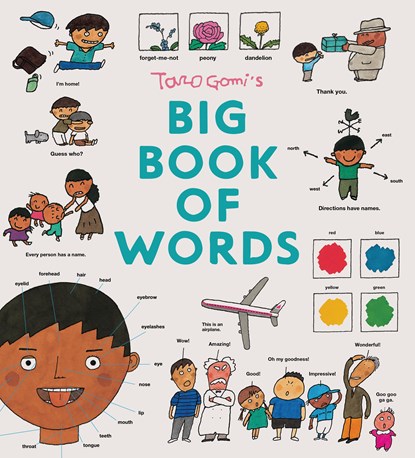 Taro Gomi's Big Book of Words, Taro Gomi - Gebonden - 9781797217109