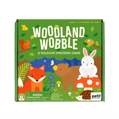 Woodland Wobble: A Wildlife Stacking Game, Petit Collage - Gebonden - 9781797229324