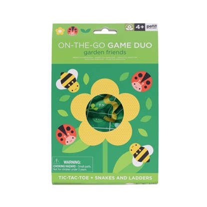 On-The-Go Game Duo Garden Friends, Petit Collage - Gebonden - 9781797229379