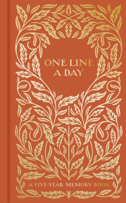 Gilded One Line a Day: A five-year Memory book, Dana Tanamachi - Gebonden - 9781797231204