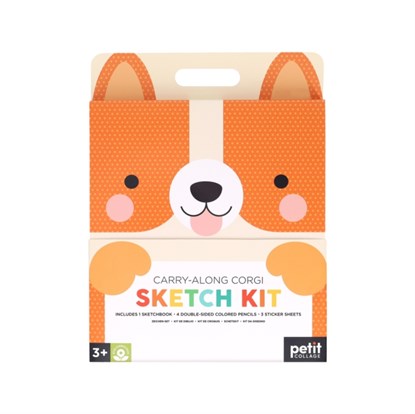 Carry-Along Corgi Sketch Kit, Petit Collage - Paperback - 9781797231938