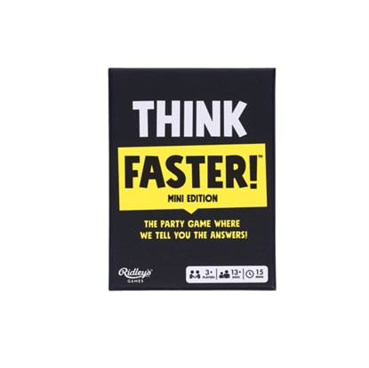 Think Faster!: The Party Game Where We Give You the Answers!, Ridley's Games - Gebonden - 9781797234281