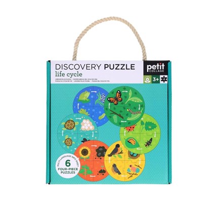 Discovery Puzzle: Life Cycle, Petit Collage - Gebonden - 9781797234854