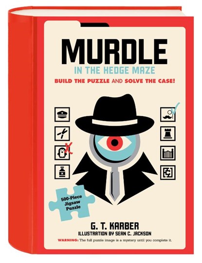 Murdle in the Hedge Maze 500-Piece Jigsaw Puzzle, G.T. Karber - Gebonden - 9781797235684