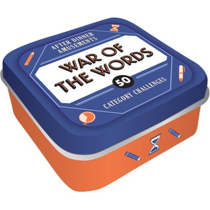 After Dinner Amusements: War of the Words: 50 Category Challenges, Chronicle Chronicle Books - Gebonden - 9781797235929
