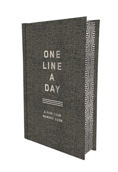 Charcoal Canvas One Line a Day, Chronicle Books - Gebonden - 9781797237367