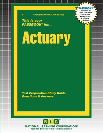 Actuary, Passbooks - Paperback - 9781799300076