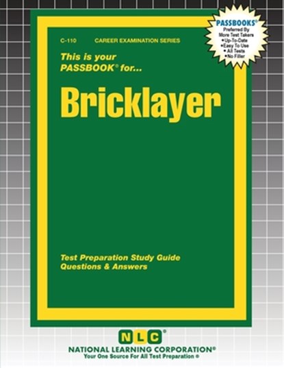 Bricklayer, Passbooks - Paperback - 9781799301103