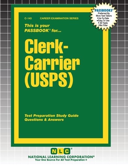 Clerk-Carrier (USPS), Passbooks - Paperback - 9781799301431