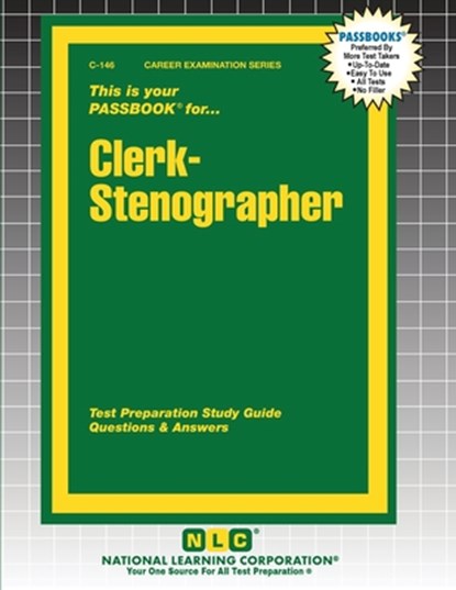 Clerk-Stenographer, Passbooks - Paperback - 9781799301462