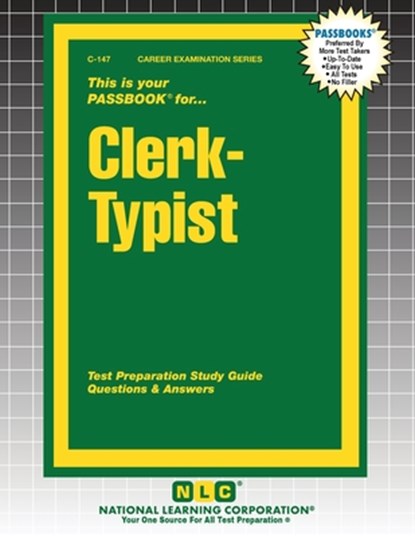 Clerk-Typist, Passbooks - Paperback - 9781799301479
