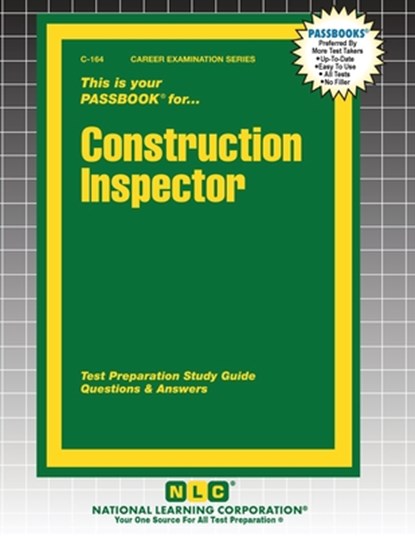 Construction Inspector, Passbooks - Paperback - 9781799301646