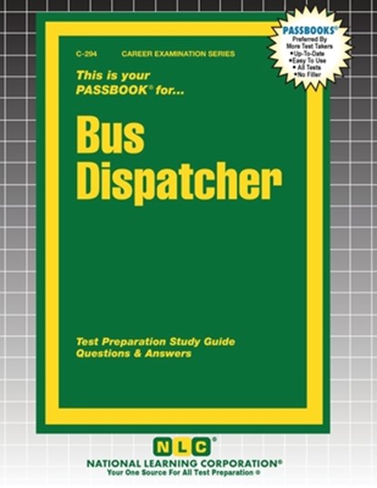 Bus Dispatcher, Passbooks - Paperback - 9781799302940