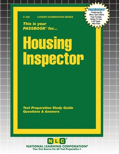 Housing Inspector, Passbooks - Paperback - 9781799303398