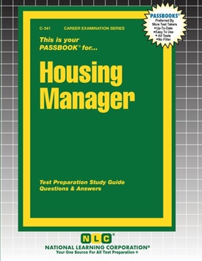 Housing Manager, Passbooks - Paperback - 9781799303411