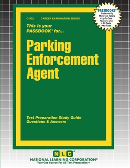 Parking Enforcement Agent, Passbooks - Paperback - 9781799305729