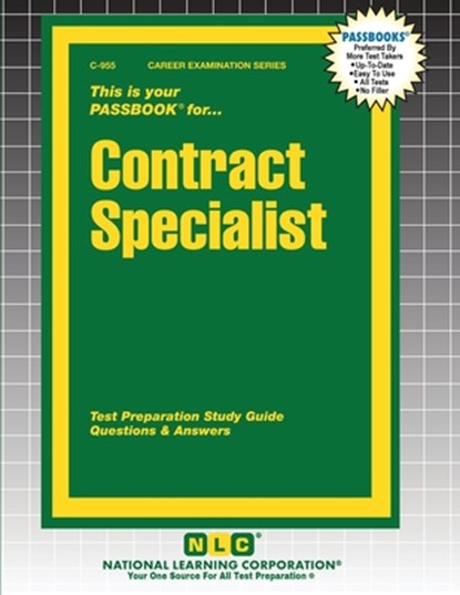 Contract Specialist, Passbooks - Paperback - 9781799309550