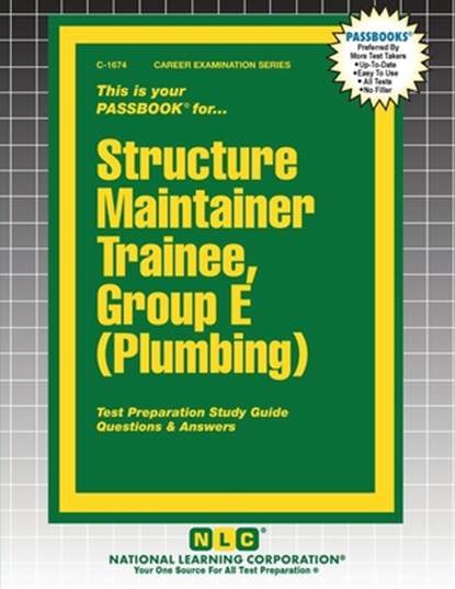 Structure Maintainer Trainee, Group E (Plumbing), Passbooks - Paperback - 9781799316749